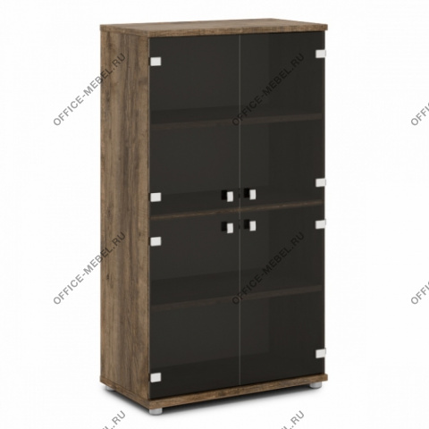 Шкаф со стеклом V-668 на Office-mebel.ru