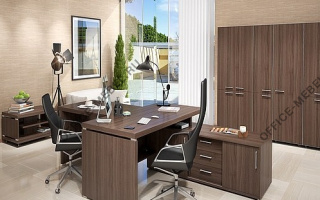 Вектор - Кабинеты руководителя Стандарт класса на Office-mebel.ru