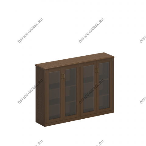 Шкаф для документов средний со стеклянными дверями ПС 323 на Office-mebel.ru
