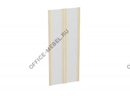 Двери стеклянные высокие в рамке МДФ КН-4.6 на Office-mebel.ru