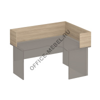 Настольная перегородка-угол 422 на Office-mebel.ru