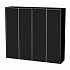 Шкаф для бумаг с гардеробом ELLIB041 BLACK на Office-mebel.ru 1