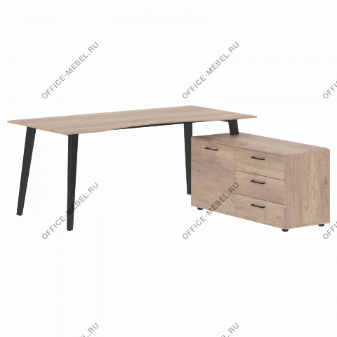 Стол руководителя JCT 1818 (L/R) на Office-mebel.ru