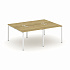 Рабочая станция на 4 места CN.DRS-005 на Office-mebel.ru 1