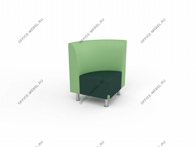 Мягкая мебель для офиса Модуль угловой 90 градусов (внутренний) У90 на Office-mebel.ru