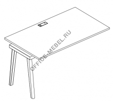 Секция стола рабочей станции АЛ 9024-1 на Office-mebel.ru